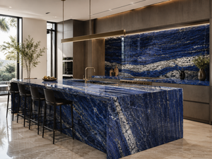 Dalle <span class=keywords><strong>de</strong></span> granit <span class=keywords><strong>bleu</strong></span> <span class=keywords><strong>de</strong></span> luxe polie pour comptoir <span class=keywords><strong>de</strong></span> cuisine, dessus <span class=keywords><strong>de</strong></span> meuble <span class=keywords><strong>de</strong></span> salle <span class=keywords><strong>de</strong></span> bain, revêtement mural, marche d'escalier, carrelage <span class=keywords><strong>de</strong></span> sol, rebord <span class=keywords><strong>de</strong></span> fenêtre - Product Image 4