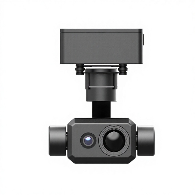 Industrial Metal Drone Gimbal 3-Axis Stabilized Triple Sensor Optical System AI Tracking Compact & Light Drone Camera Air 2