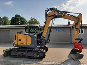 Excavatrice sur chenilles XE80E avec marteau briseur, capacité de charge de 8 tonnes, 0,35 m3 - Product Image 5