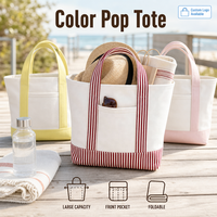 Sac fourre-tout en toile OLAOLA personnalisé avec logo, pour femme, moyen, avec bandoulière, pliable, pour usage quotidien, écologique, pour le shopping et l'art.