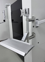 Meisonic BDT-03 Soporte de Brazo Articulado para Monitor de Aluminio de Alta Resistencia, Compatible con VESA, Diseño sin Espacios para Pantallas de 13 a 32 Pulgadas
