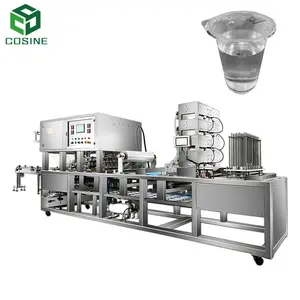 automatic cup weighing filling sealing machine in hot sale