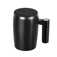 Taza Inteligente con Pantalla LCD de Temperatura, Taza de Café Autoagitadora Recargable por USB, Taza Mezcladora a Prueba de Fugas para Café
