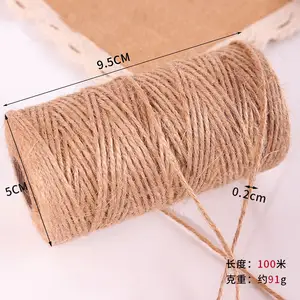 Nature Colored Twine Decorative Balls Hemp Gift Wrapping Price Jute Rope