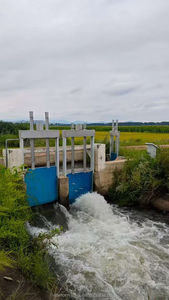 Veyron Open Channel Square Rectangular Cast <b>Iron</b> Manual Actuated Control Sewage Penstock Sluice Gate <b>7</b> Cast <b>Iron</b> Material Durabl - Product Image 5