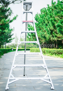 Hoge Kwaliteit Aluminium Fruit Pluk <span class=keywords><strong>Ladder</strong></span> Gemakkelijk Opvouwbaar En Lichtgewicht Voor Agronomische Tuin & Boerderij Oogst Statief - Product Image 5