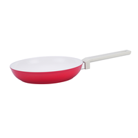 Poêle à frire antiadhésive avec revêtement en céramique Ensemble de casseroles de cuisson en aluminium avec couvercle en verre Casserole à base d'induction Casserole à sauce Ensembles d'ustensiles de cuisine