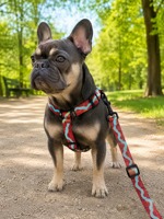 Sangles en jacquard multicolores réfléchissantes en nylon/polyester avec logo personnalisé pour laisses de chien, laisses pour animaux de compagnie, équipement de sécurité extérieur