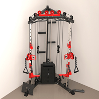 Máquina Smith Multifuncional con Cable Cruzado para Gimnasio en Casa, Equipo de Ejercicio Integral para Espalda y Cuerpo Completo Xinzhongli