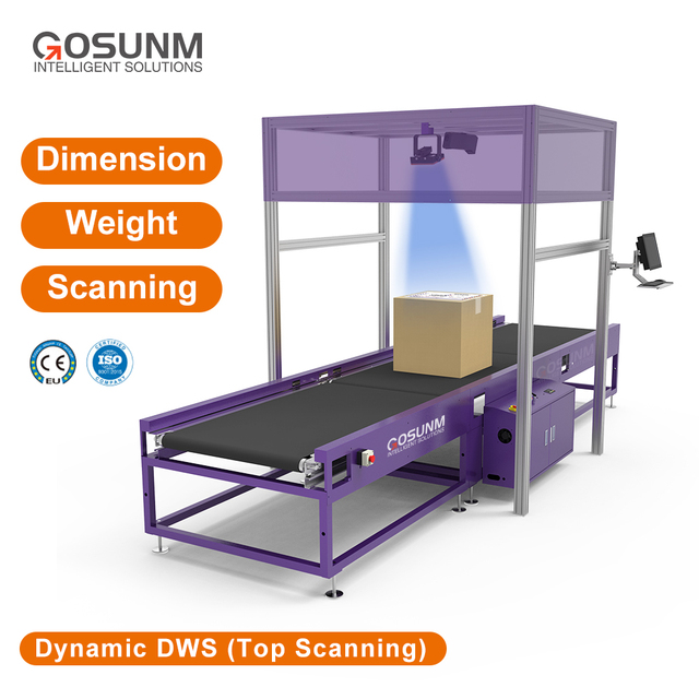 2026 Hot Sales Dynamic DWS System Parcel Dimensioning Weighing and Scann HD Camera Logistic Machine
