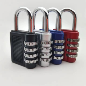 Cerraduras Inteligentes para el Hogar al por Mayor, Candados de Combinación de 4 Dígitos para Maletas, Metálicos, Resistentes al Agua - Product Image 1