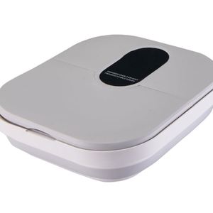 Heated Portable <b>Foldable</b> Collapsible Foot <b>Bath</b> Basin with Massage and Bubble Surf for Household Use - Product Image 2