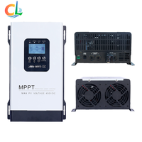 Contrôleur de charge solaire 450V Entrée PV 200A MPPT 24V/36V/48V/60V-168V180V/192V Affichage LCD RS485 /WIFI Batterie solaire Utilisation domestique
