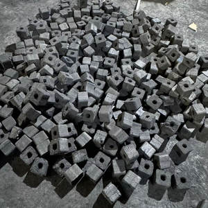 环保水烟木炭低灰黑色自然竹制煤球水烟木炭中国 - Product Image 4