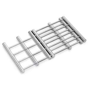 Zeller Presente Topfuntersetzer Edelstahl ausziehbar 23-38x20x2cm - Product Image 4