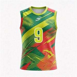 Maglia Senza Maniche in Poliestere Spandex <span class=keywords><strong>di</strong></span> Alta Qualità per Partite <span class=keywords><strong>di</strong></span> Club - Product Image 3
