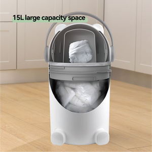 Contenedor de Pañales con Control de Olores, Diseño Nuevo 2026, Venta al por Mayor, Cubo de Basura para Productos de Bebé Recién Nacido para el Hogar con Bolsa de Basura de Plástico - Product Image 2