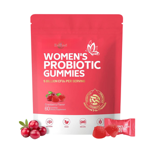 OEM/ODM kadınsı denge kızılcık probiyotikler Gummies denge Flora <span class=keywords><strong>Vitamin</strong></span> <span class=keywords><strong>C</strong></span> bağışıklık desteği için Vegan pH Gummies - Product Image 1