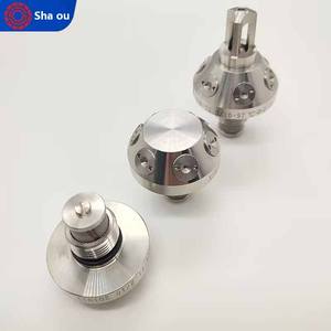 فوهة إطفاء حريق من الفولاذ المقاوم للصدأ برذاذ ماء دقيق على شكل مظلة مفتوحة ومغلقة - Product Image 3