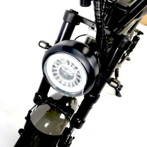 Vintage LED elektrische fietsverlichting, fietsaccessoires voor op de weg met comfortabele dikke banden - Product Image 1
