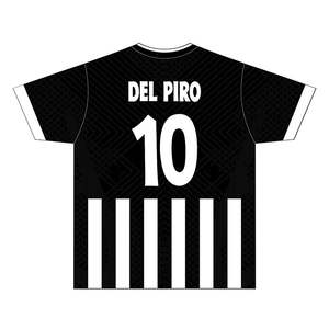 Seragam Sepak Bola Pria Vintage Mbappe Set Kostum Sepak Bola Kustom dengan Nomor dan Logo 100% Poliester Anti-Bakteri Perlengkapan Tim Lengkap - Product Image 3