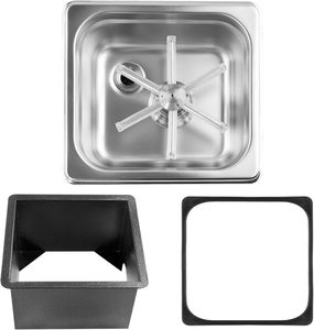 Lavador de vasos automático de acero inoxidable con grifo de descarga para vasos de cerveza/café, accesorios para bebidas, equipo de catering - Product Image 5