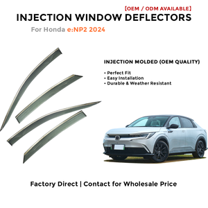 Deflectores de Ventana Laterales para Toyota LC200 2008-2019 Protector de Lluvia Accesorios de Coche - Product Image 2