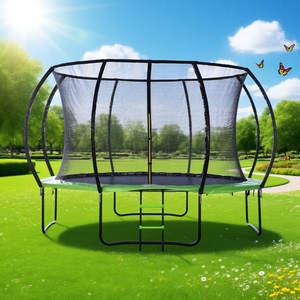 <span class=keywords><strong>Trampoline</strong></span> extérieur d'échelle de clôture sécurisée de grande taille de haute qualité pour enfants Trampolin Para Ninos Venta De Trampolines - Product Image 1