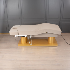 Base de Acero Inoxidable para Camilla de Masajes Hyundai, 4 Motores, Modo Gravedad Cero, Diseño Moderno para Sala de Estar o Salón de Belleza - Product Image 1