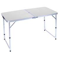 Table de camping en aluminium vente en gros table pliante stable à hauteur réglable table de camping pliante de pique-nique pliable de jardin