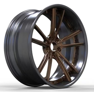 Nuevas llantas de aleación de aluminio forjado HRW PROJECT, totalmente personalizadas, de alta resistencia, tipo Deep Dish, de 18, 19 y 20 pulgadas, 5x114.3, para Durango SRT y Corvette. - Product Image 5