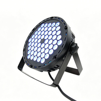 Projecteur PAR LED professionnel 60W 60 LED RGB 3-en-1 DMX512 pour DJ, discothèques, concerts et événements