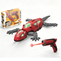Jouet de lézard robotique interactif à détection infrarouge, suivi laser, gecko électronique avec lumières LED pour enfants, cadeau farfelu