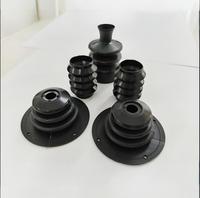 Botte en caoutchouc de silicone pour le gréement faisceau de câbles cône de câble de changement d'accélérateur de direction noir pièces en caoutchouc automobile étanches