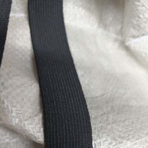 Cinta Elástica de Punto Negro de 2.5 cm de Ancho, Gruesa, de Spandex y Poliéster, para Uso Industrial, Cinta de Unión para Prendas - Product Image 3