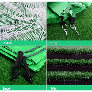 Gabbia per allenamento per <span class=keywords><strong>Golf</strong></span> in miniatura al coperto con rete di attacco Target per gli appassionati di <span class=keywords><strong>Golf</strong></span> vecchi ausili per l'allenamento del <span class=keywords><strong>Golf</strong></span> - Product Image 2