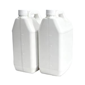 GUANYI <span class=keywords><strong>Bottiglia</strong></span> Cilindrica Universale Bianca da <span class=keywords><strong>5</strong></span> <span class=keywords><strong>Litri</strong></span> con Coperchio e Guarnizione, Materiale PE Serigrafato per Imballaggio - Product Image 3