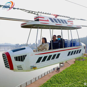 Télésiège Ropeway Sightseeing Cable Car Dirigeable Fix Grip Télésiège dans la zone touristique Zone scénique - Product Image 3