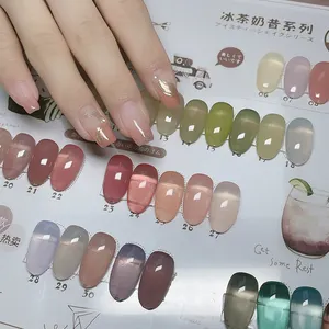 ZRKGEL Free Shipping Private label gel polish set 36 color 15ml nail products salon cosmetics uv gel nail polish