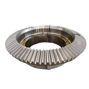 Engranaje cónico helicoidal recto de hierro fundido forjado de alta calidad OEM para cajas de cambios - Product Image 1