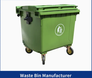 Contenitore per Rifiuti con Ruote di Alta Qualità da 660 Litri Bidoni in <span class=keywords><strong>Plastica</strong></span> - Product Image 4