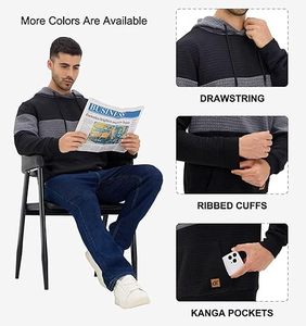 Tissu gaufré uni de haute qualité 100 % polyester, lourd, doublé jersey, unisexe, personnalisable, teint en pièce, service OEM, séchage rapide - Product Image 4