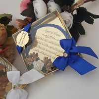 Aimant en acrylique personnalisé pour le Coran, cadeau magnétique pour mariage, fête prénatale, design moderne, Ayatul Kursi