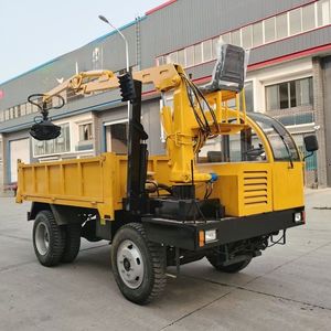 Mesin inti kolom dudukan atas truk tiper derek seluler hidrolik 10 Ton untuk pemuat traktor pemuat depan Skid Steer - Product Image 4