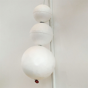 Pelampung Bulat Styrofoam Tahan Air 6 inci, 7,5 inci untuk Memancing di Laut - Product Image 1