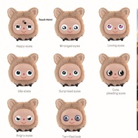 Haut-parleur en peluche électrique Curipal - Design intelligent et mignon, taille et couleur personnalisables, léger pour les voyages et les fêtes