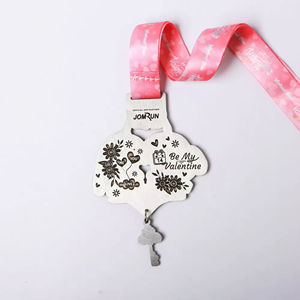 Médailles de marathon personnalisées OEM, médailles de course <span class=keywords><strong>à</strong></span> pied avec gravure de logo - Product Image 6