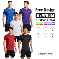 Ensembles de maillots et shorts de football personnalisables et respirants avec noms et numéros personnalisés Uniformes classiques d'équipes de football