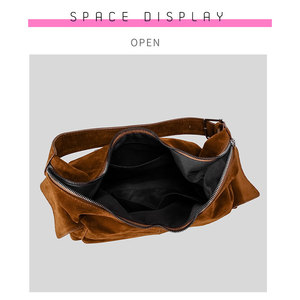 Bolso de Hombro de Mujer Estilo Vintage en Imitación de Gamuza, Bolso de Mano Casual de Viaje de Gran Capacidad, Personalizado y de Lujo - Product Image 4