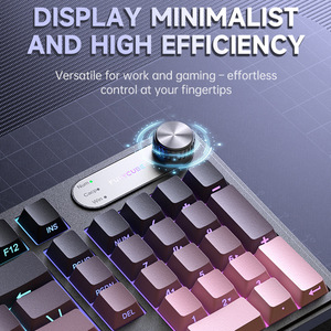 Mechanical Feel Waterproof <b>Gaming</b> Keyboard Wired Silent Keyboard High Aesthetic For Computer <b>Gaming</b> Esports - Product Image 3